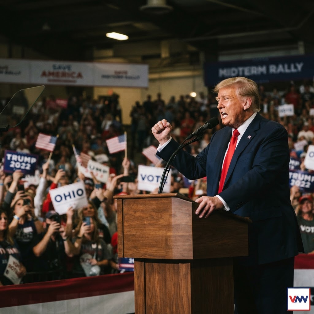 Trump Mobilizes Southern Ohio Base in Fiery Midterm Rally at Chillicothe