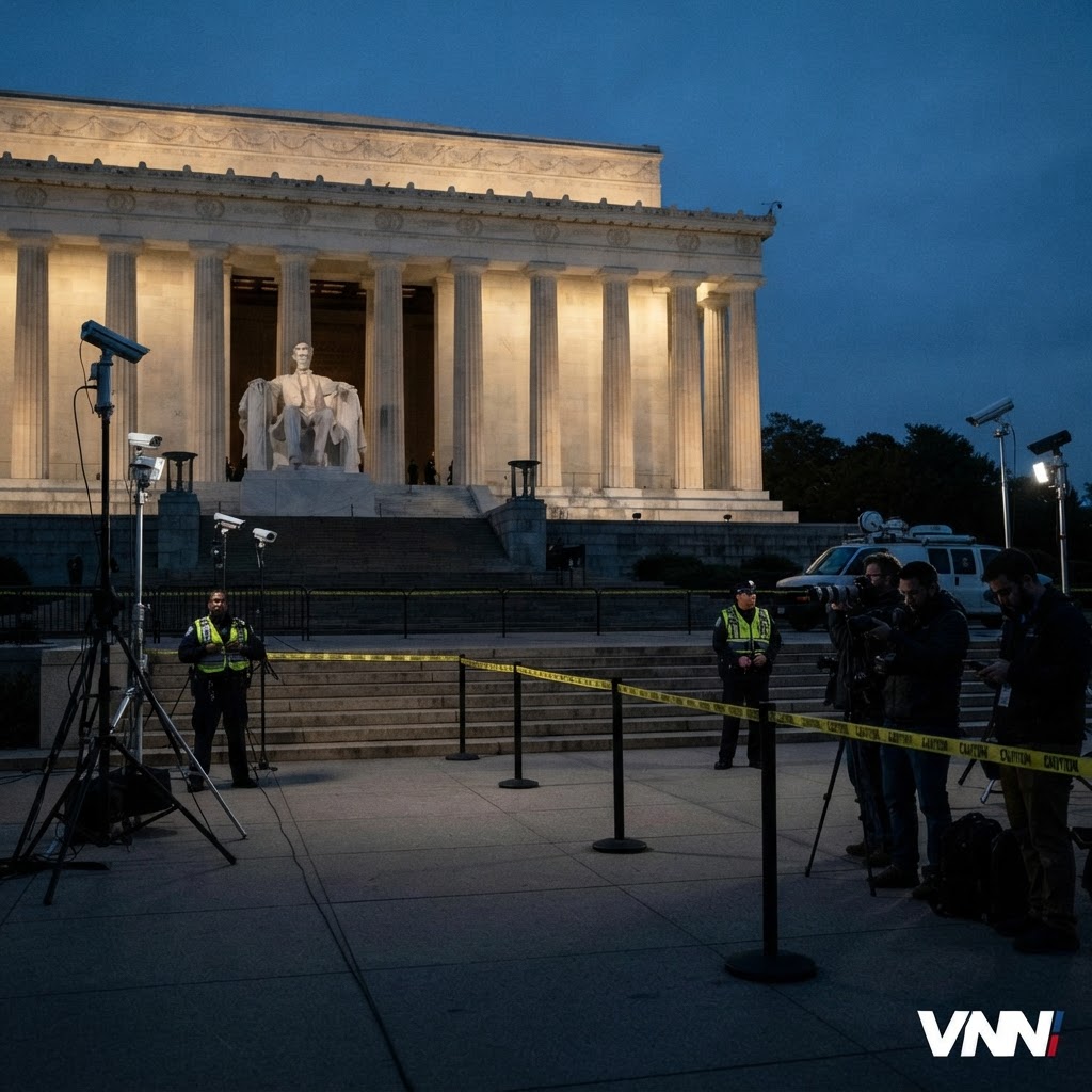 Trump Secures the Lincoln Memorial: New Surveillance Measures Deployed to Deter Vandalism