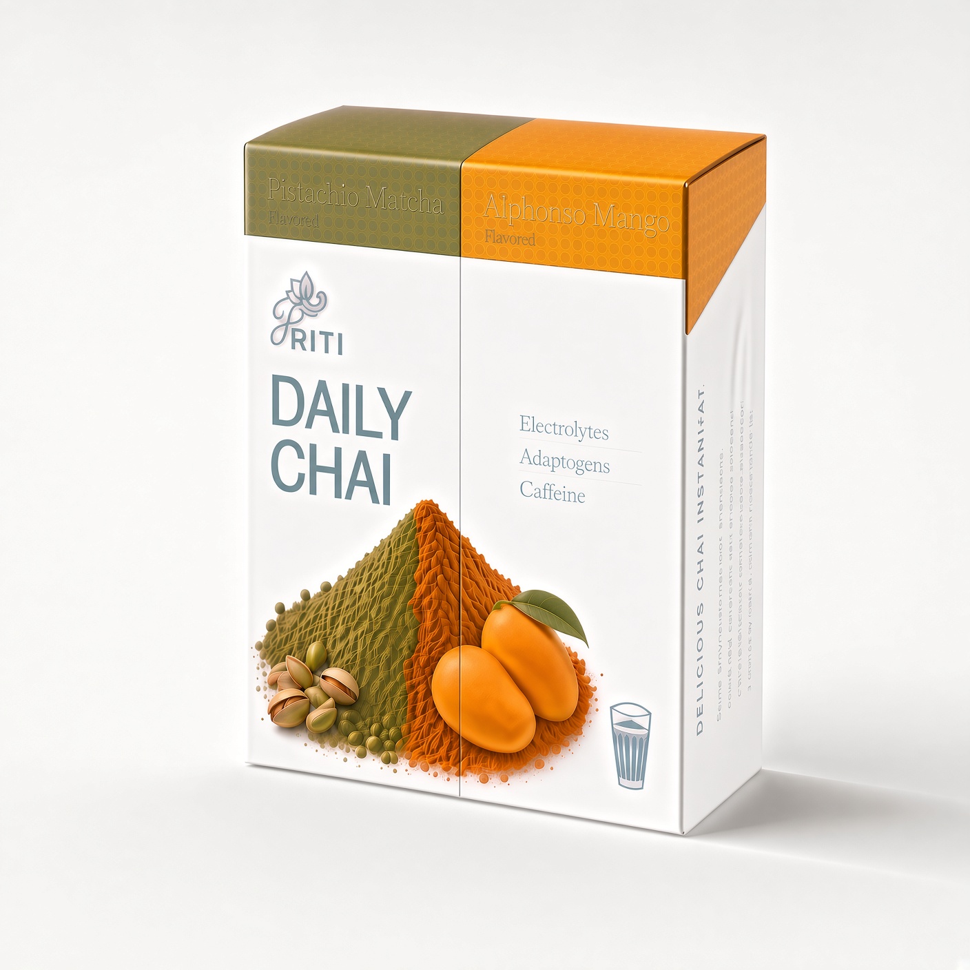 Pistachio Matcha + Alphonso Mango