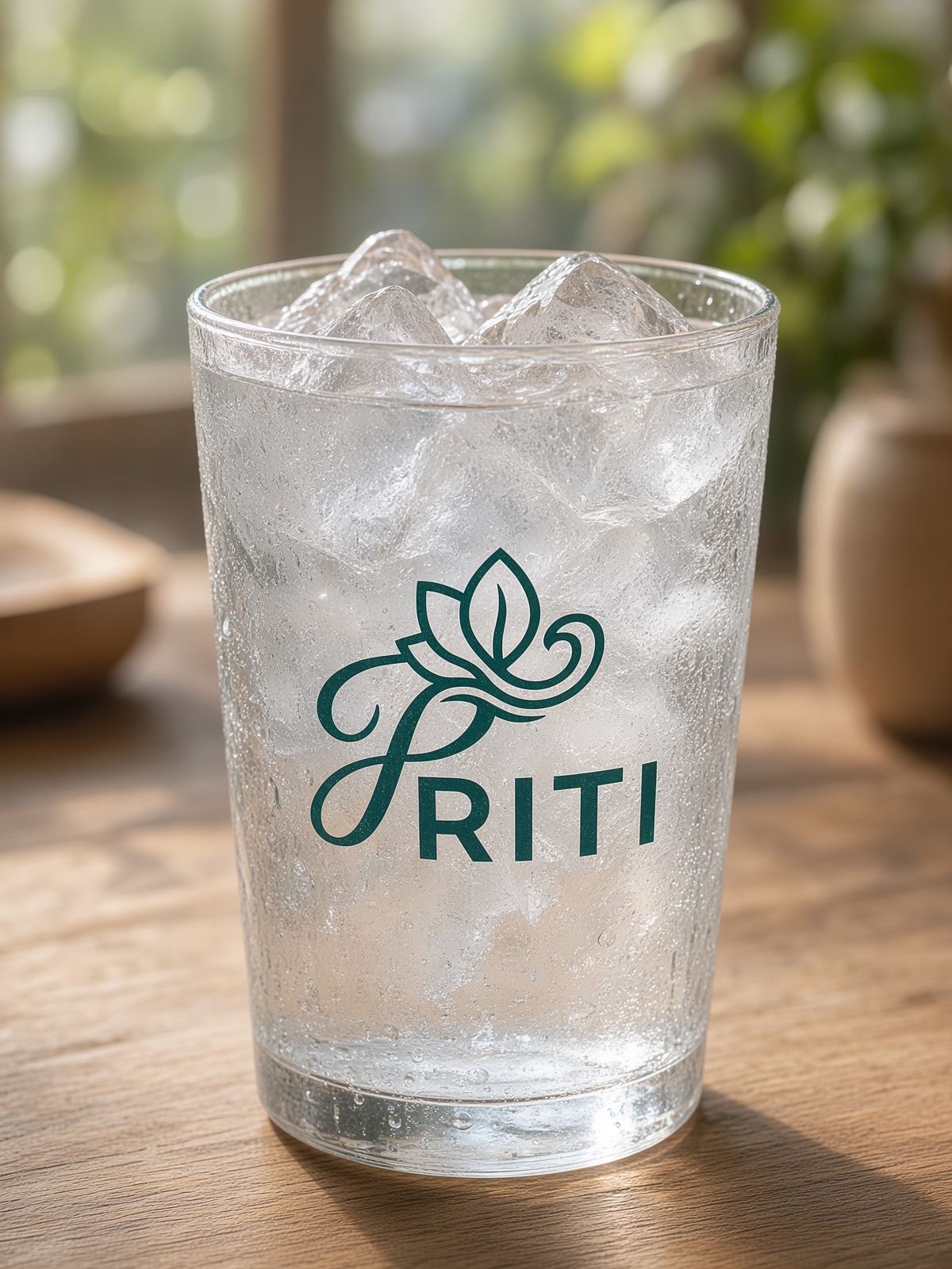 Priti iced chai glass