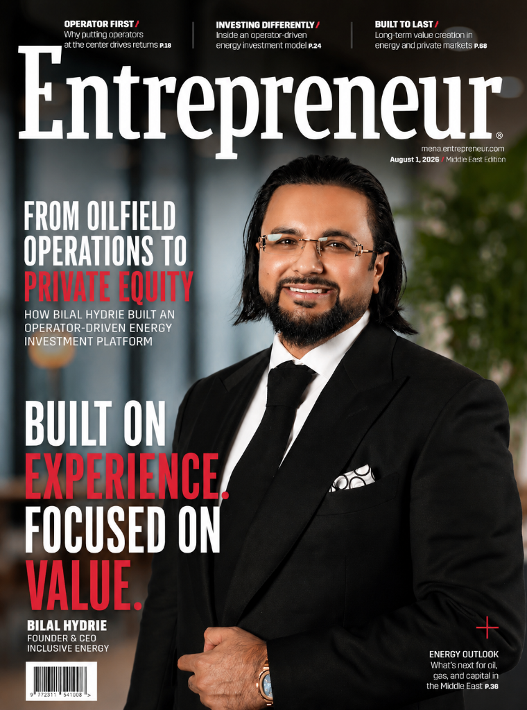 Bilal Hydrie — Featured in Entrepreneur Middle East