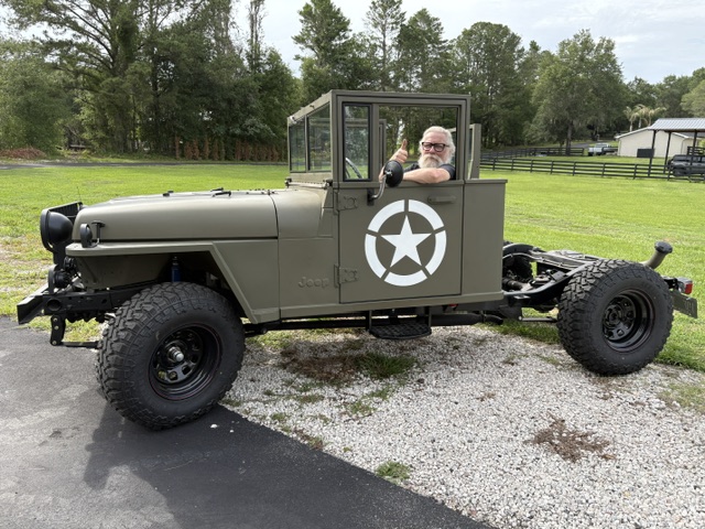Completed custom Jeep