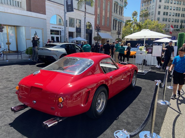 Red Ferrari 250 GT — Rodeo Drive Concours