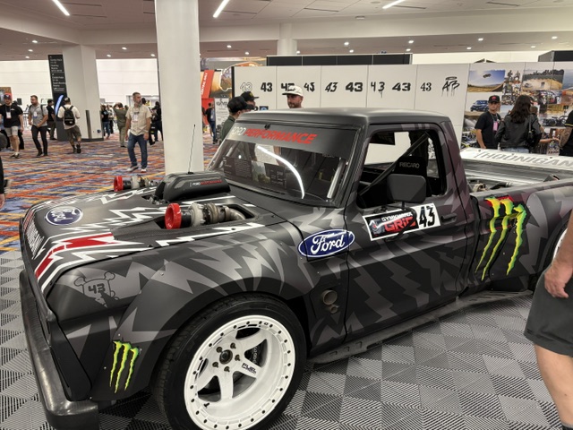 Ford Monster Energy truck #43 — AWD turbocharged, Gymkhana livery