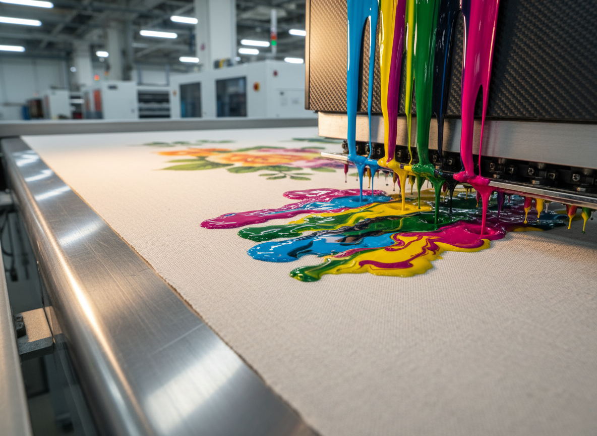 Digital printing process