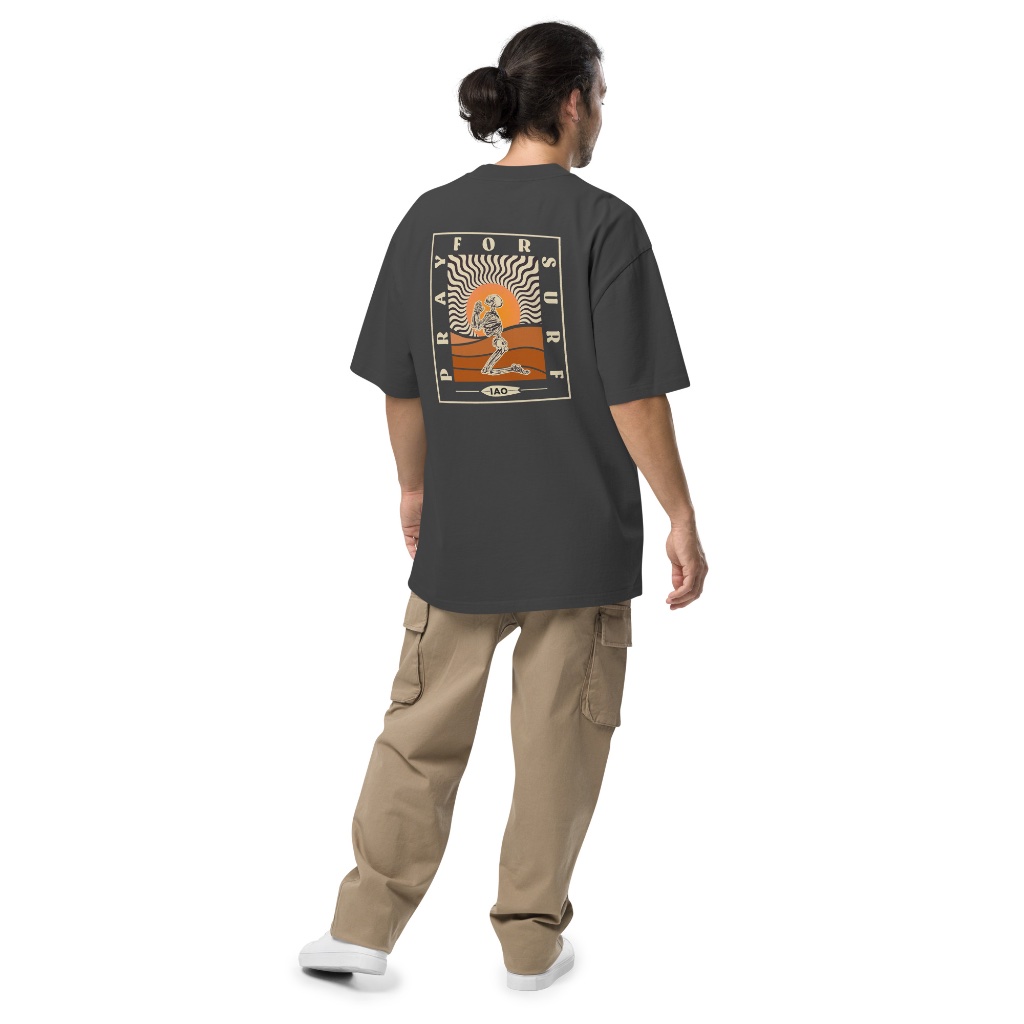 Pray for Surf — Oversized Tee