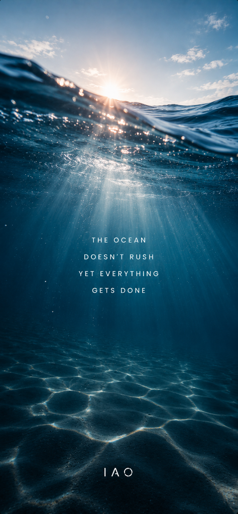 The Ocean Doesn't Rush