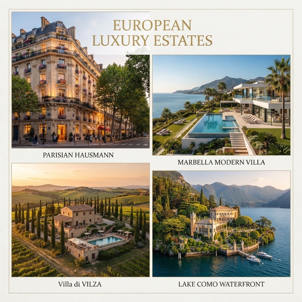 Best Luxury Property Investments in Europe