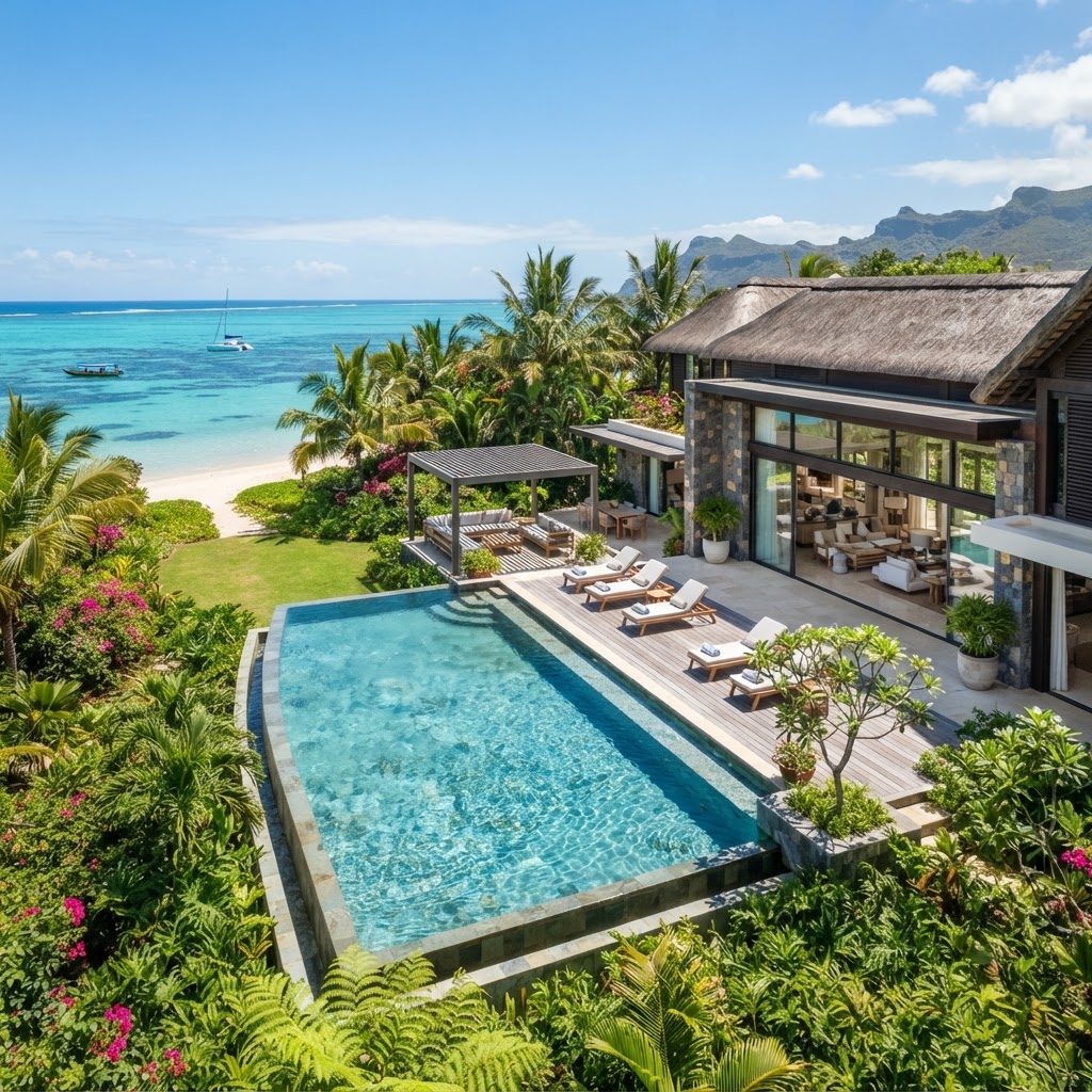 Indulge in a Luxury House in Mauritius