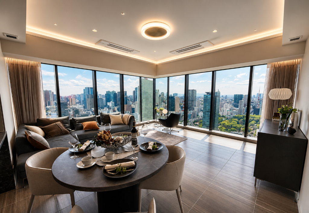 Luxury Apartment for Rent in Tokyo | World Tower Residence Minato - Image 2