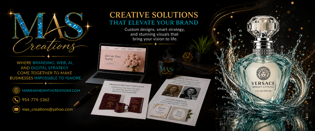 MAS Creations Brand Board