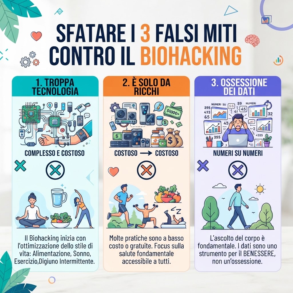 I 3 falsi miti che la sanità tradizionale usa contro il biohacking