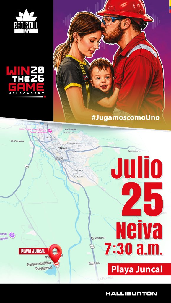 Mapa Red Soul Day Neiva