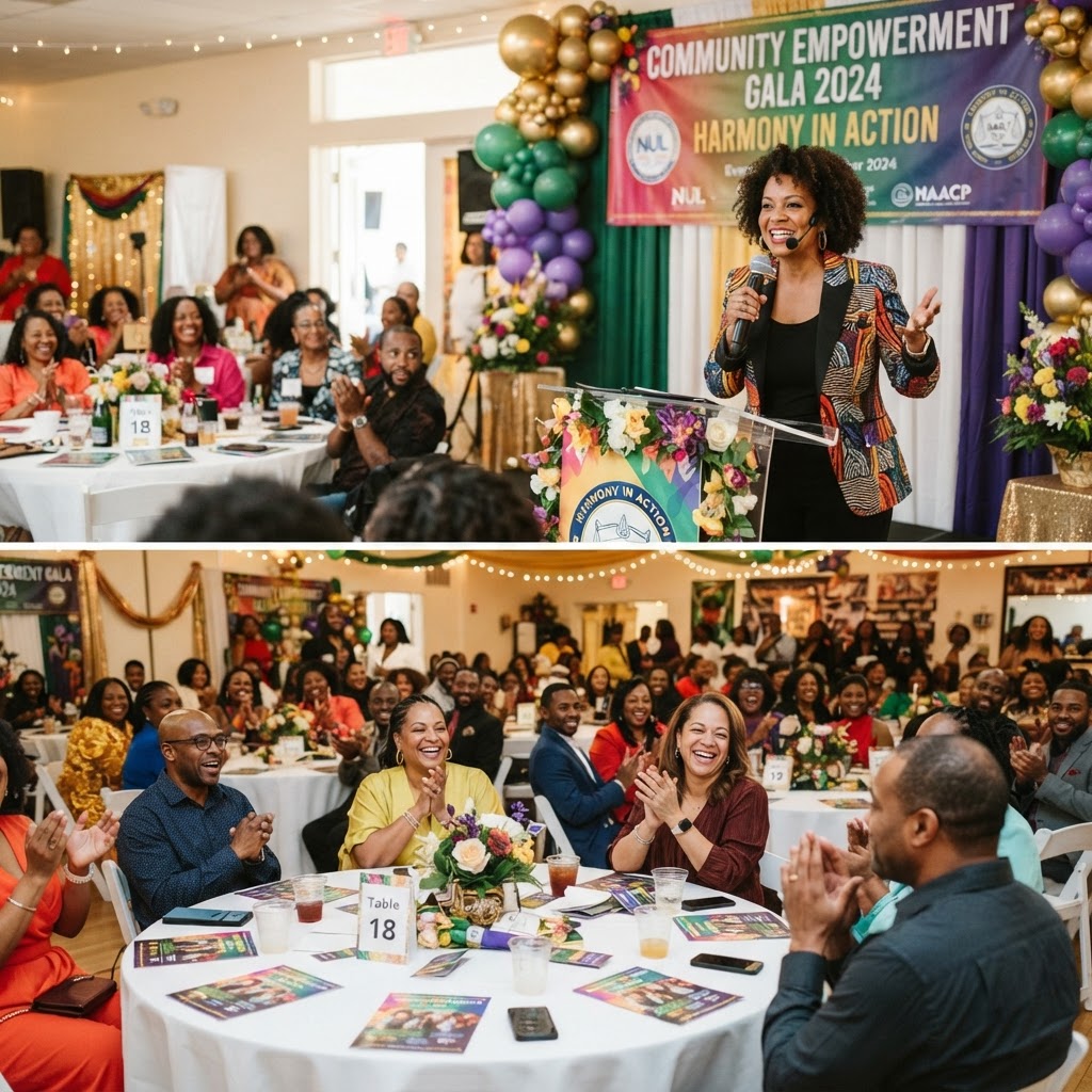 African American community event