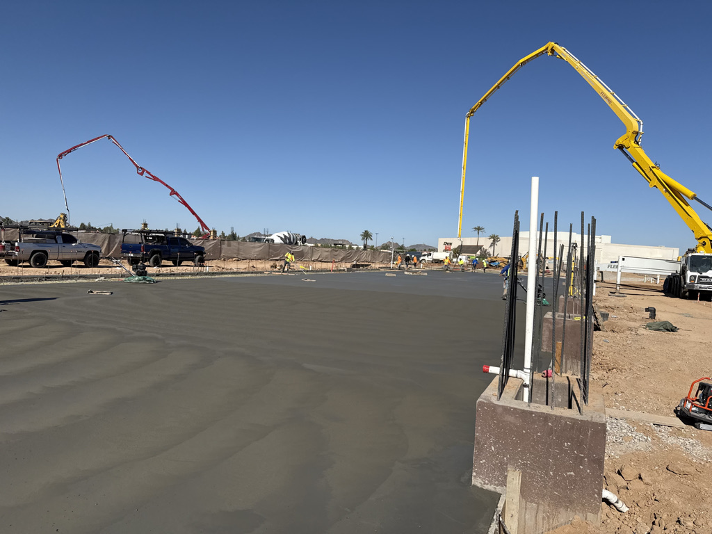 Trench Pour Back