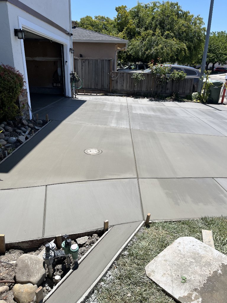 Driveway Rebar & Base