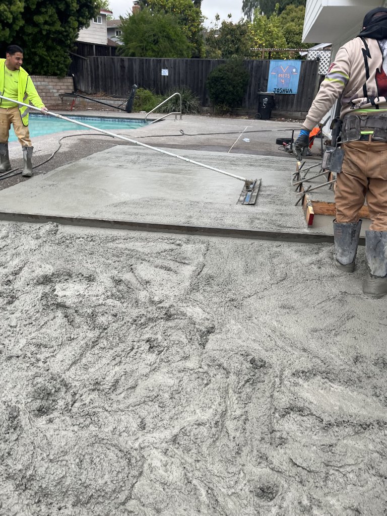 Patio Pour
