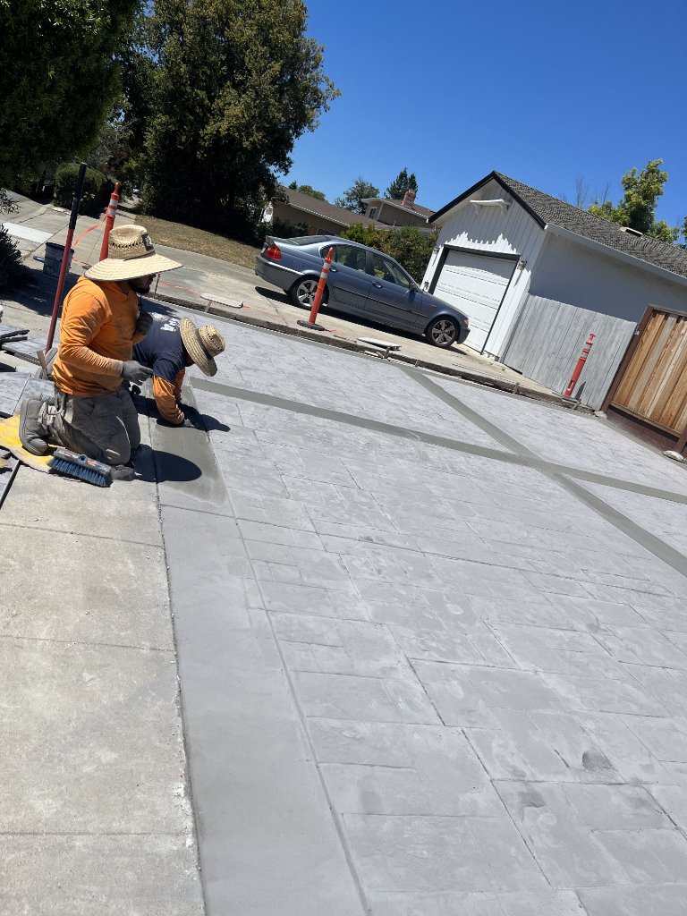 Patio Pour (Pool Area)