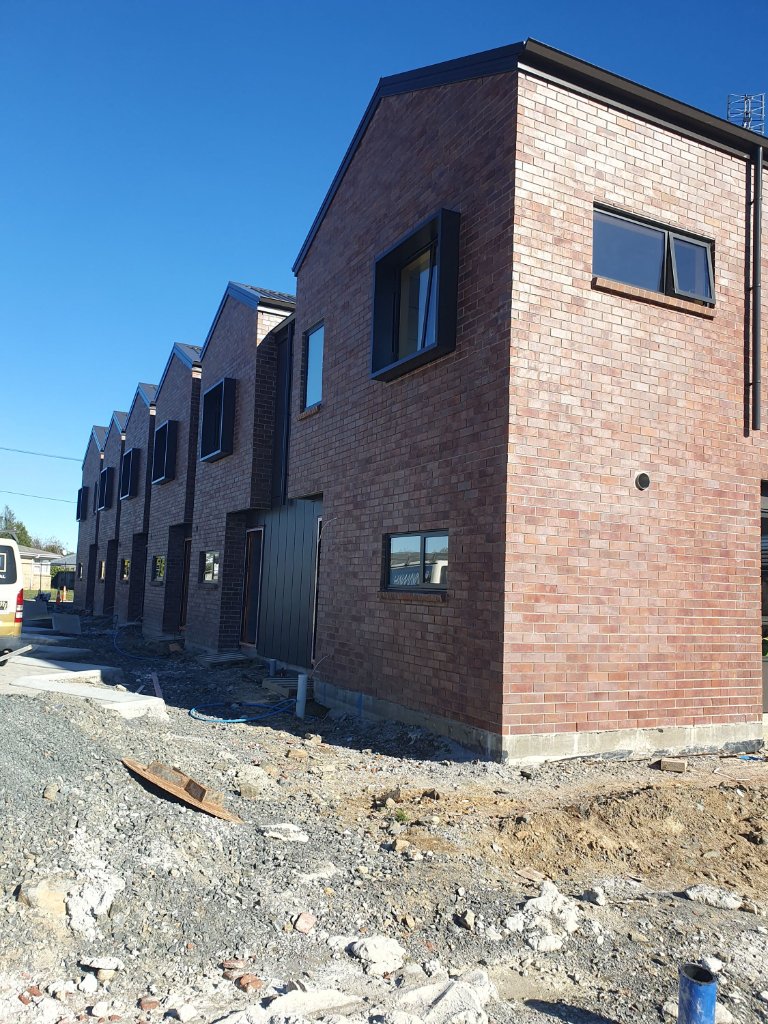 Brick Townhouse Development