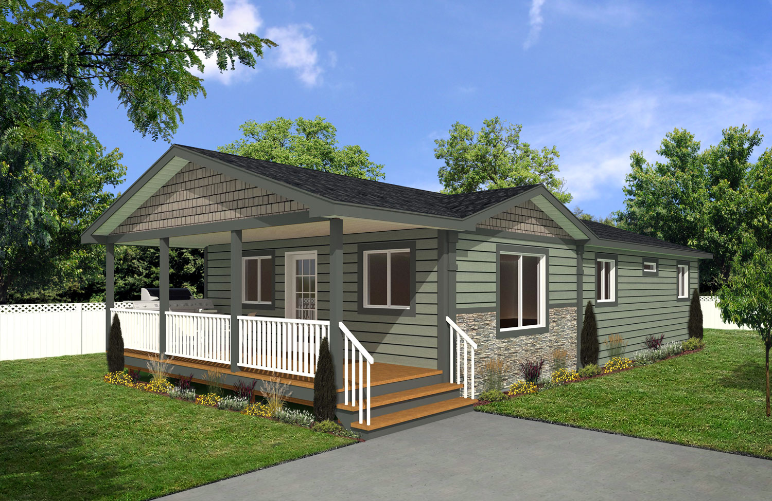 Belle Creek 24103 model exterior