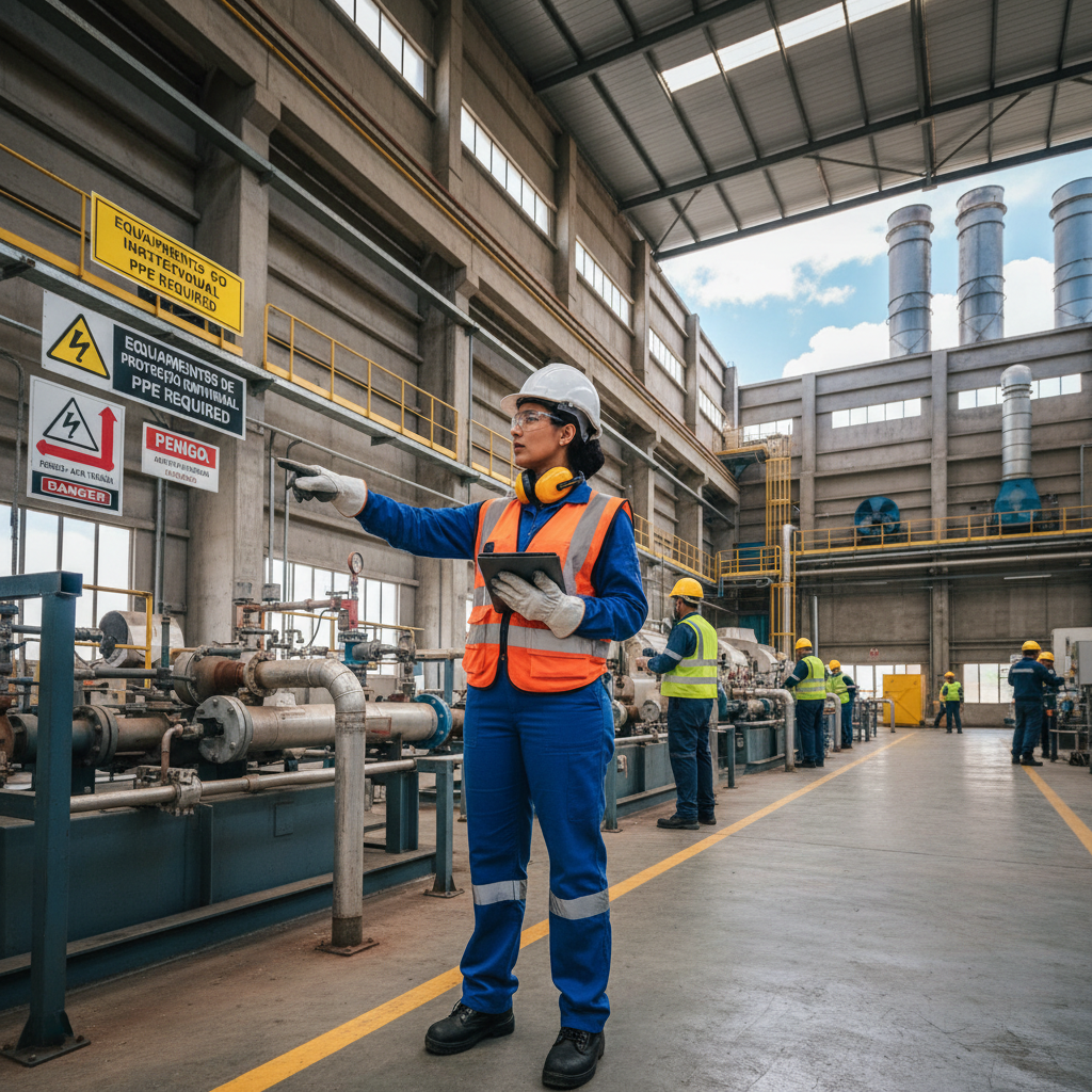 Auditoria e qualificação de segurança em planta industrial