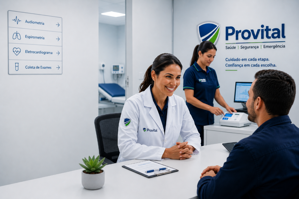 Medicina do trabalho e saúde ocupacional Provital