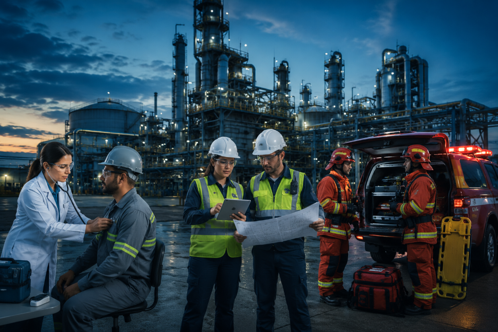 Equipe Provital em operação