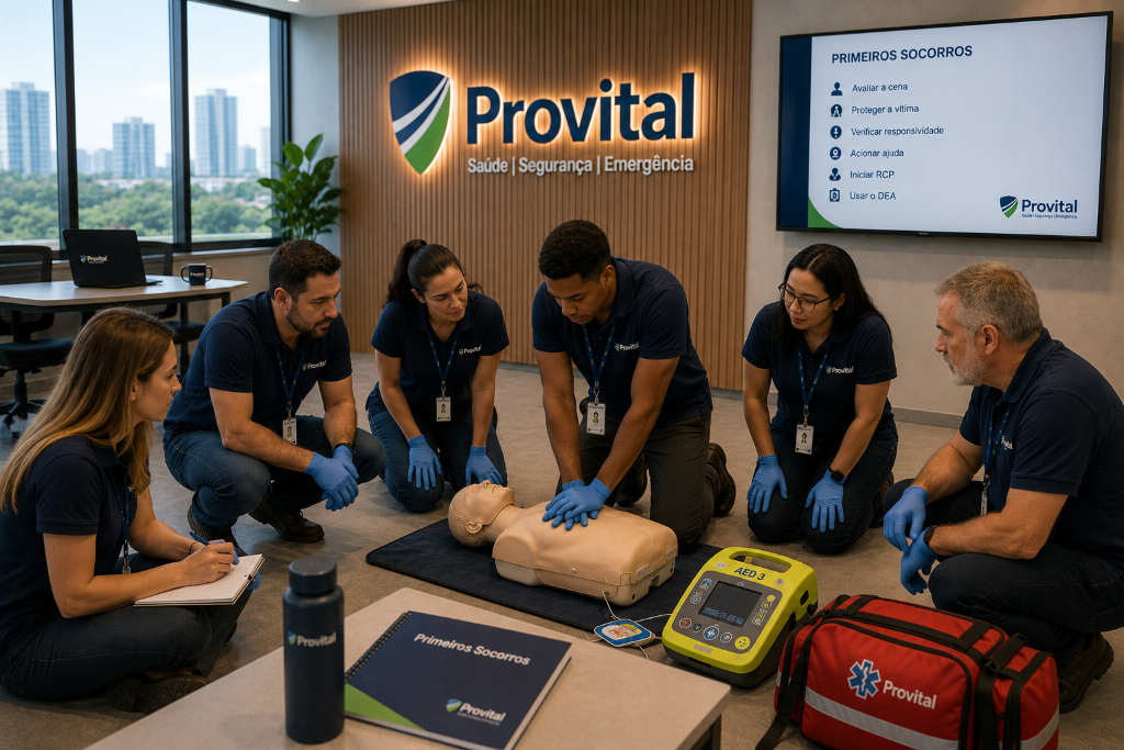 Treinamento técnico de segurança do trabalho com profissionais certificados