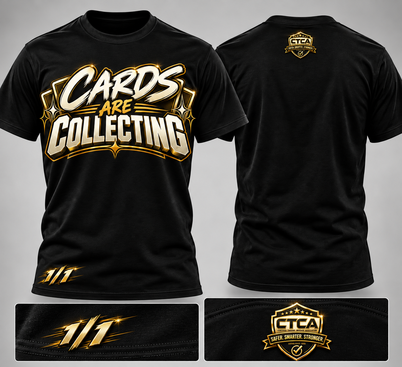 CARDS ARE COLLECTING — Gold 1/1 Chase Tee