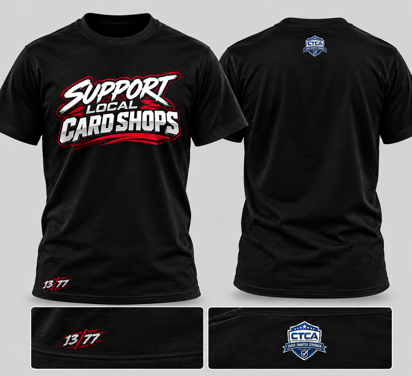 SUPPORT LOCAL CARD SHOPS — Standard Edition Tee