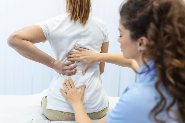 Fisioterapia de reabilitação da coluna lombar pós-cirúrgica
