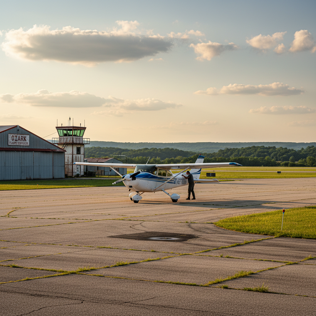 Aircraft maintenance hangar