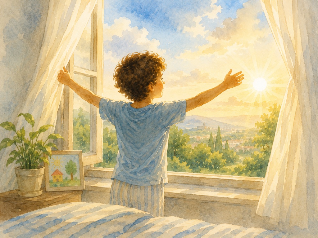 illustration for Good Morning