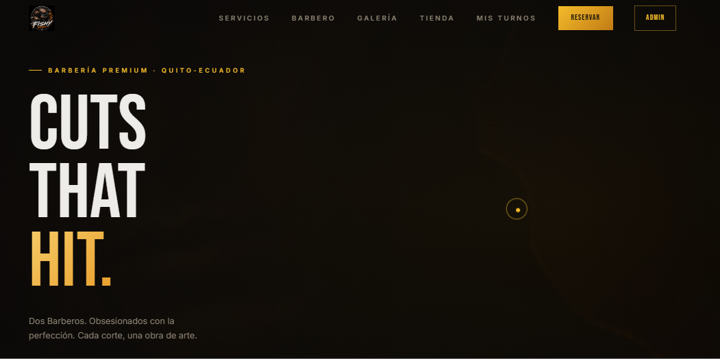 💈Fishy Barber template preview