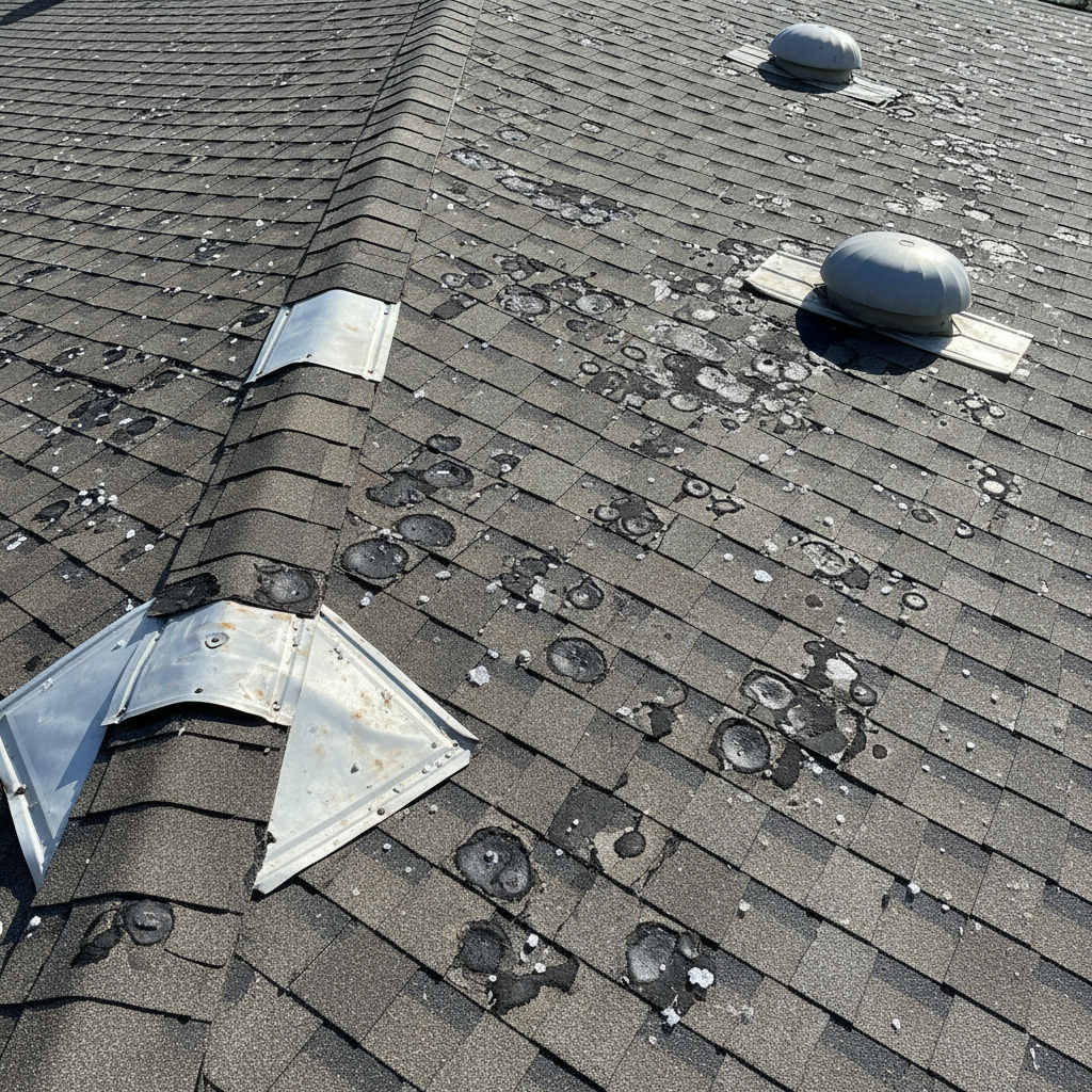 Storm Damage Roofing in Central Texas
