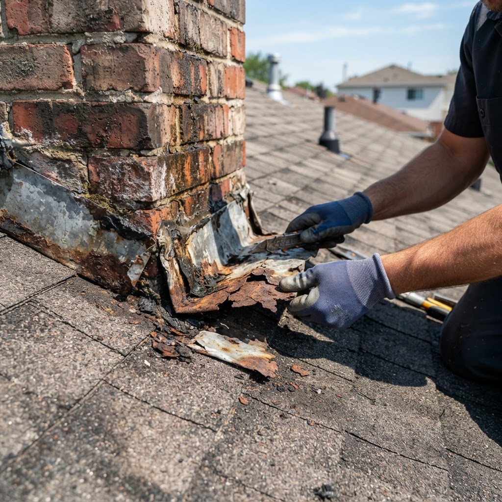 Chimney Base Flashing