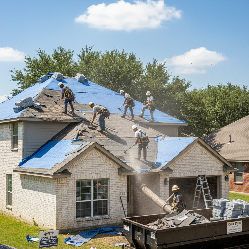Roof Replacement in Central Texas