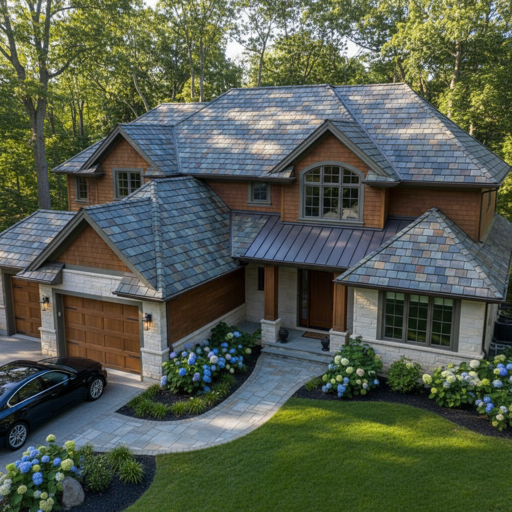 Stone Coated Steel Roofing