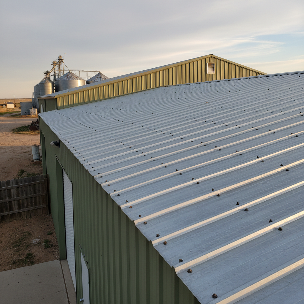 Exposed Fastener Metal Roofing