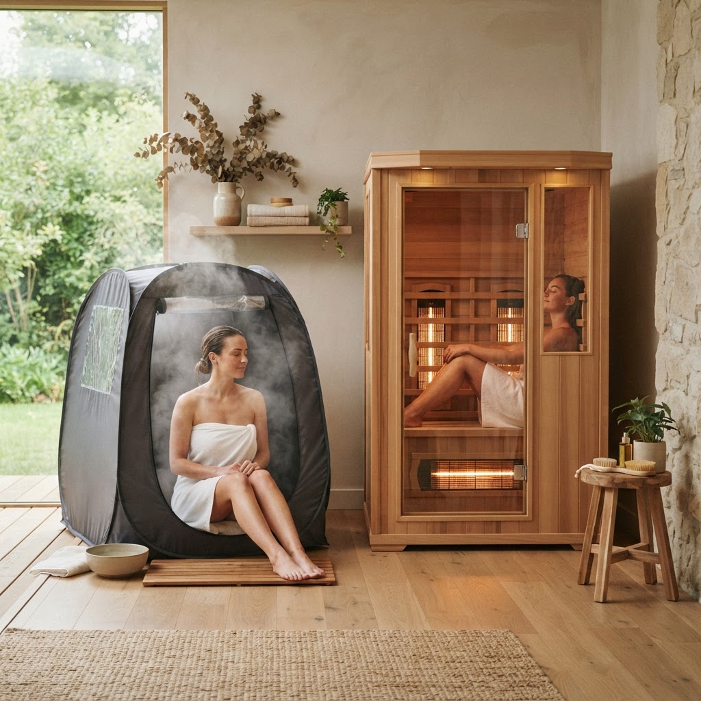 Portable Steam Sauna vs Infrared Sauna: Which Fits Your Home Better?