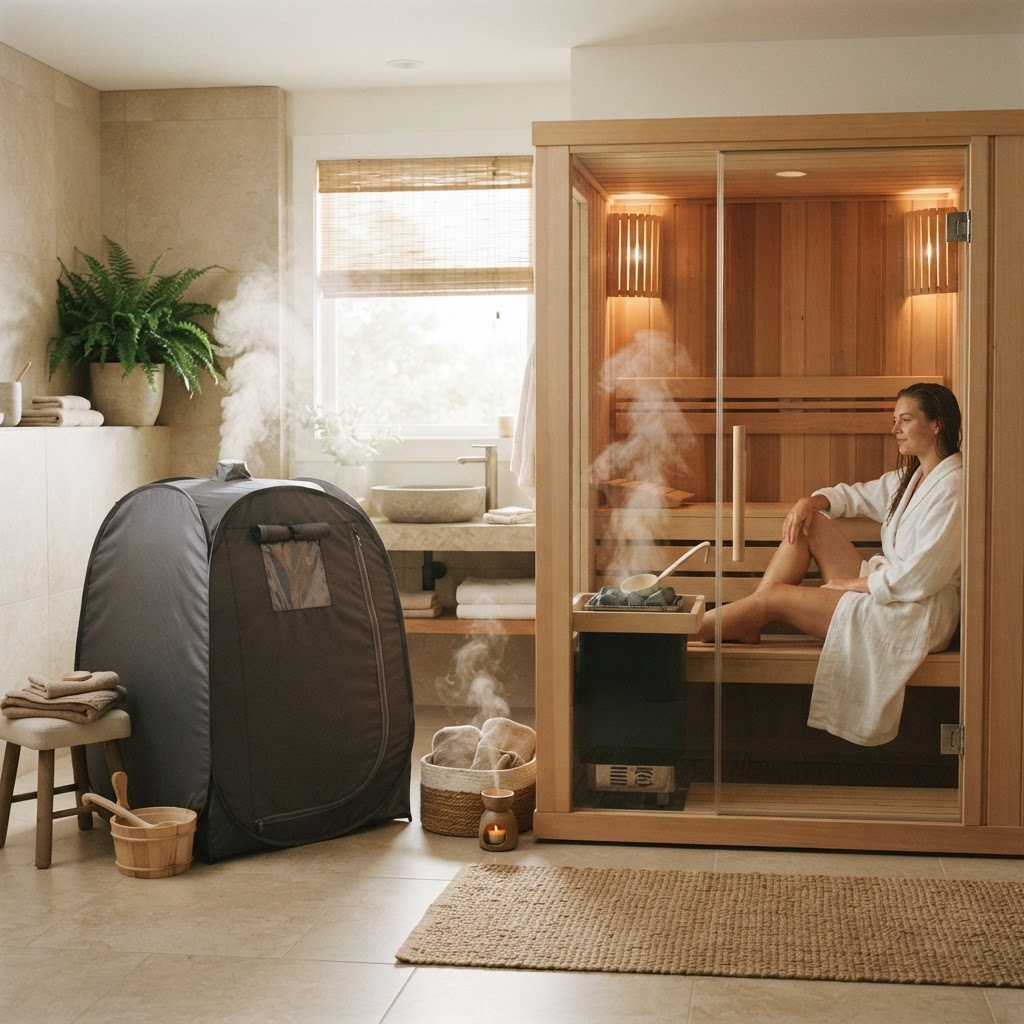 Portable Steam Sauna vs Full Size Home Sauna: Cost, Space, and Setup
