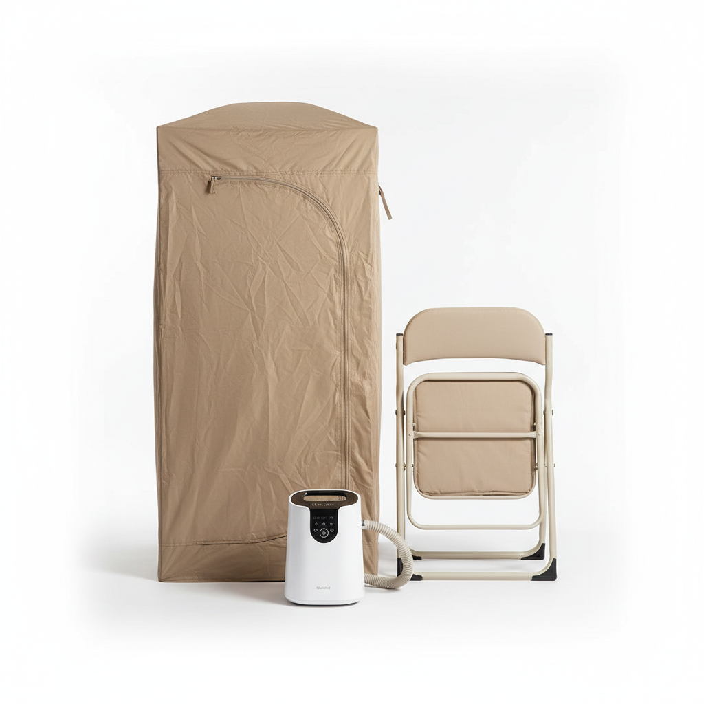 OppsDecor Portable Steam Sauna Tent sauna portable steam setup