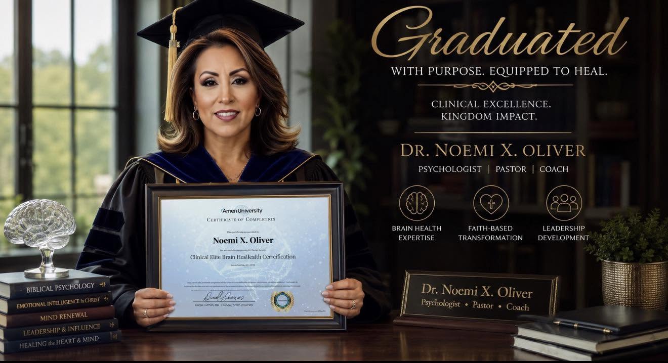 Dr. Noemi X. Oliver - Clinical Elite Brain Health Certification