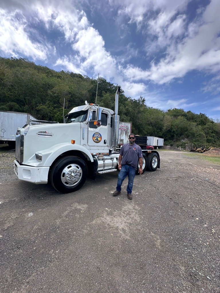Yamil with Kenworth Truck