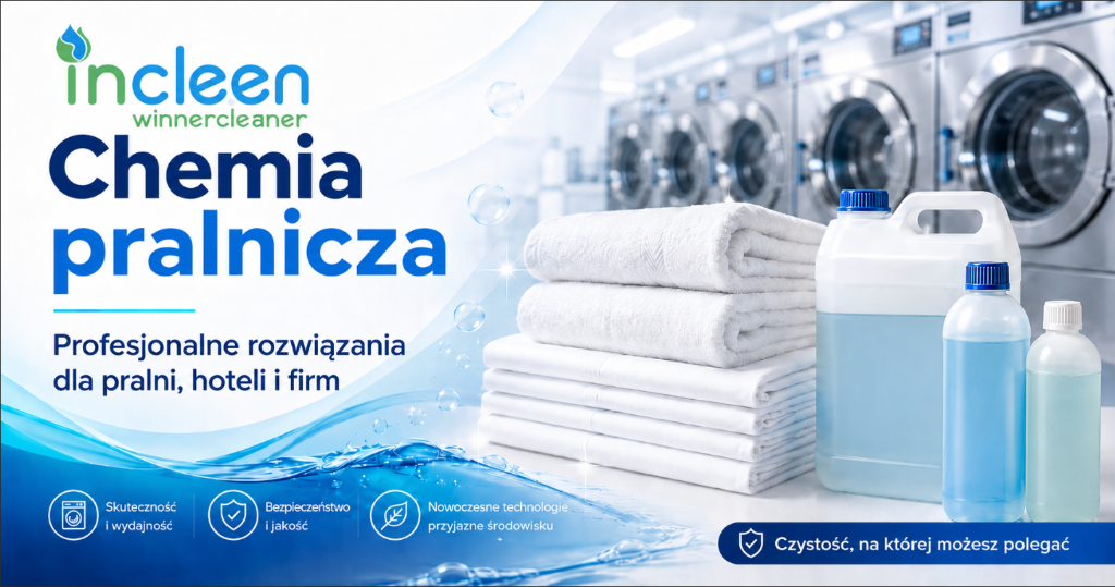 Chemia pralnicza dla firm – profesjonalne środki do prania