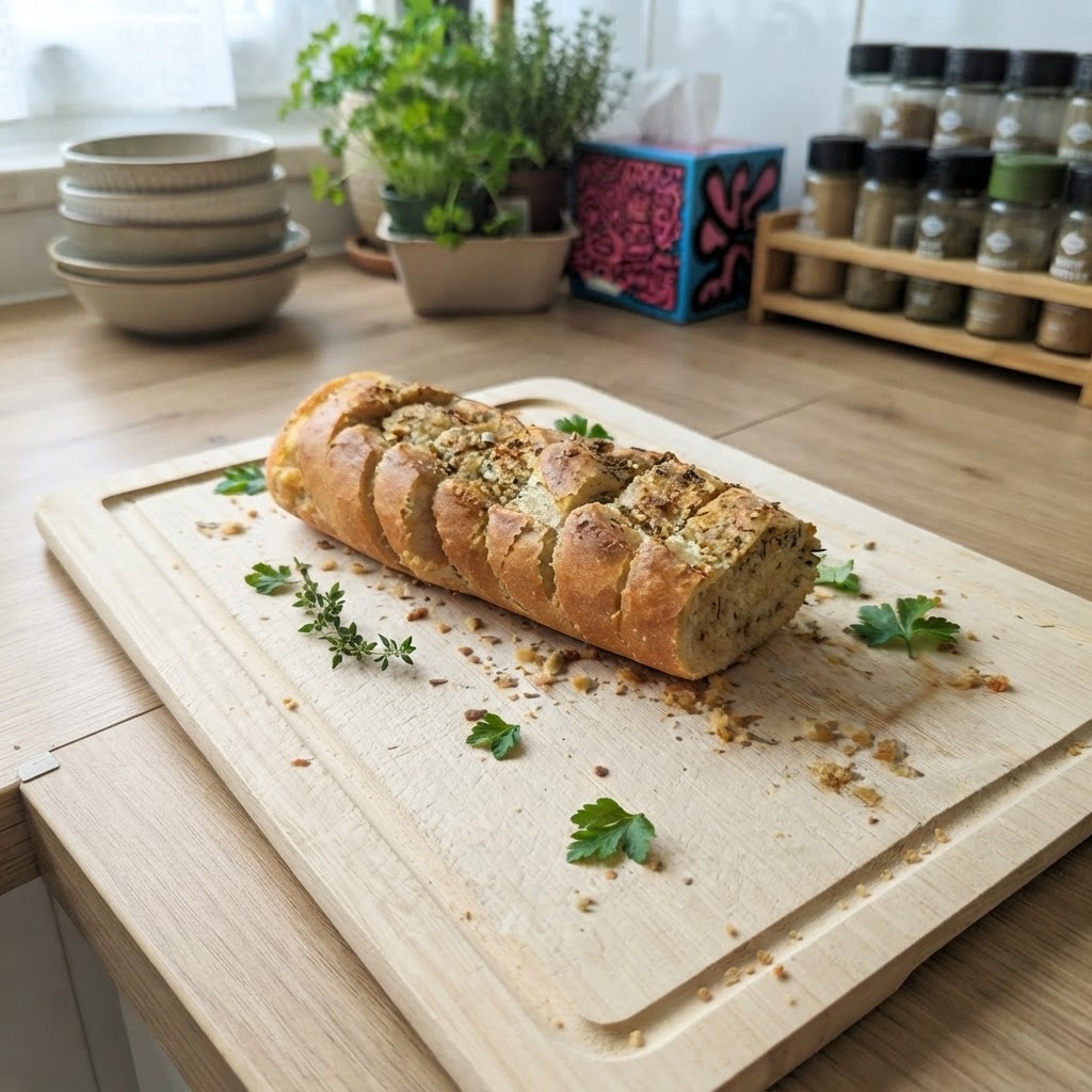 Our Favourite Vegan Garlic Bread