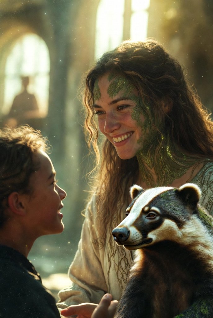 Earth Witch & Her Familiar