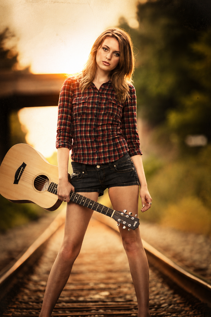 Album cover photo shoot