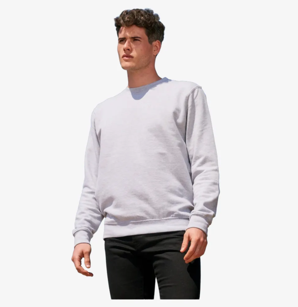 Werk-sweatshirt met logo