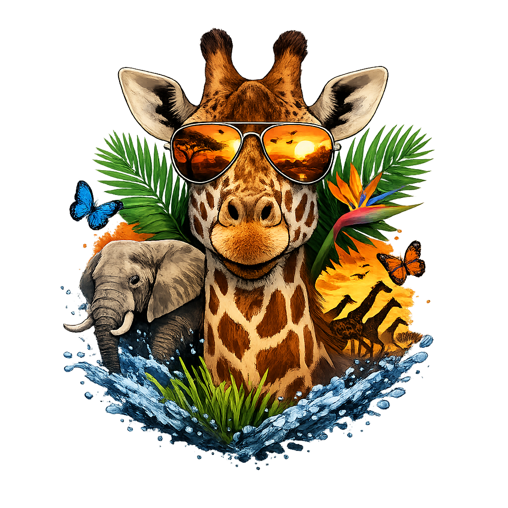 Girafe Safari